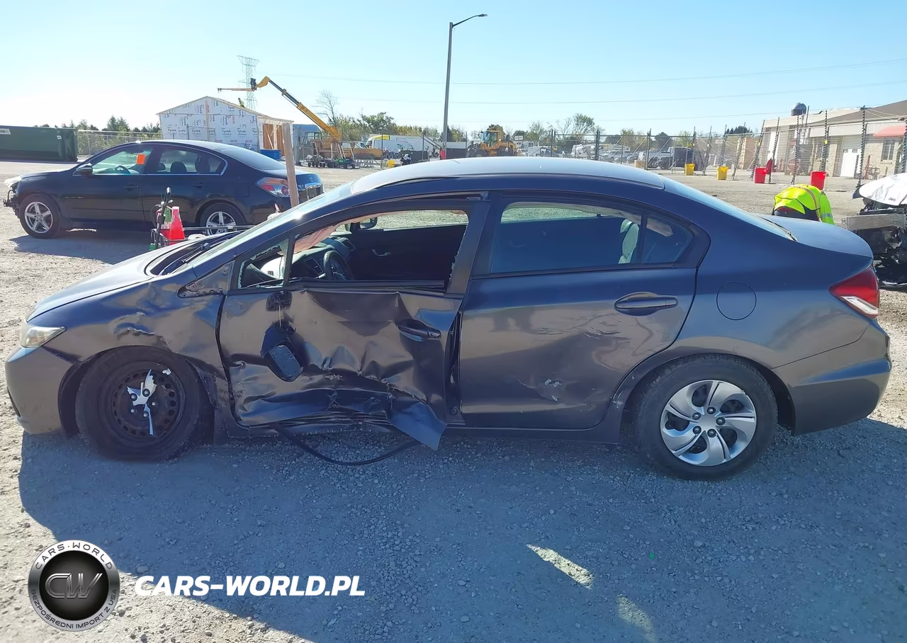 2014 Honda Civic Lx VIN:19XFB2F55EE010122 - 14