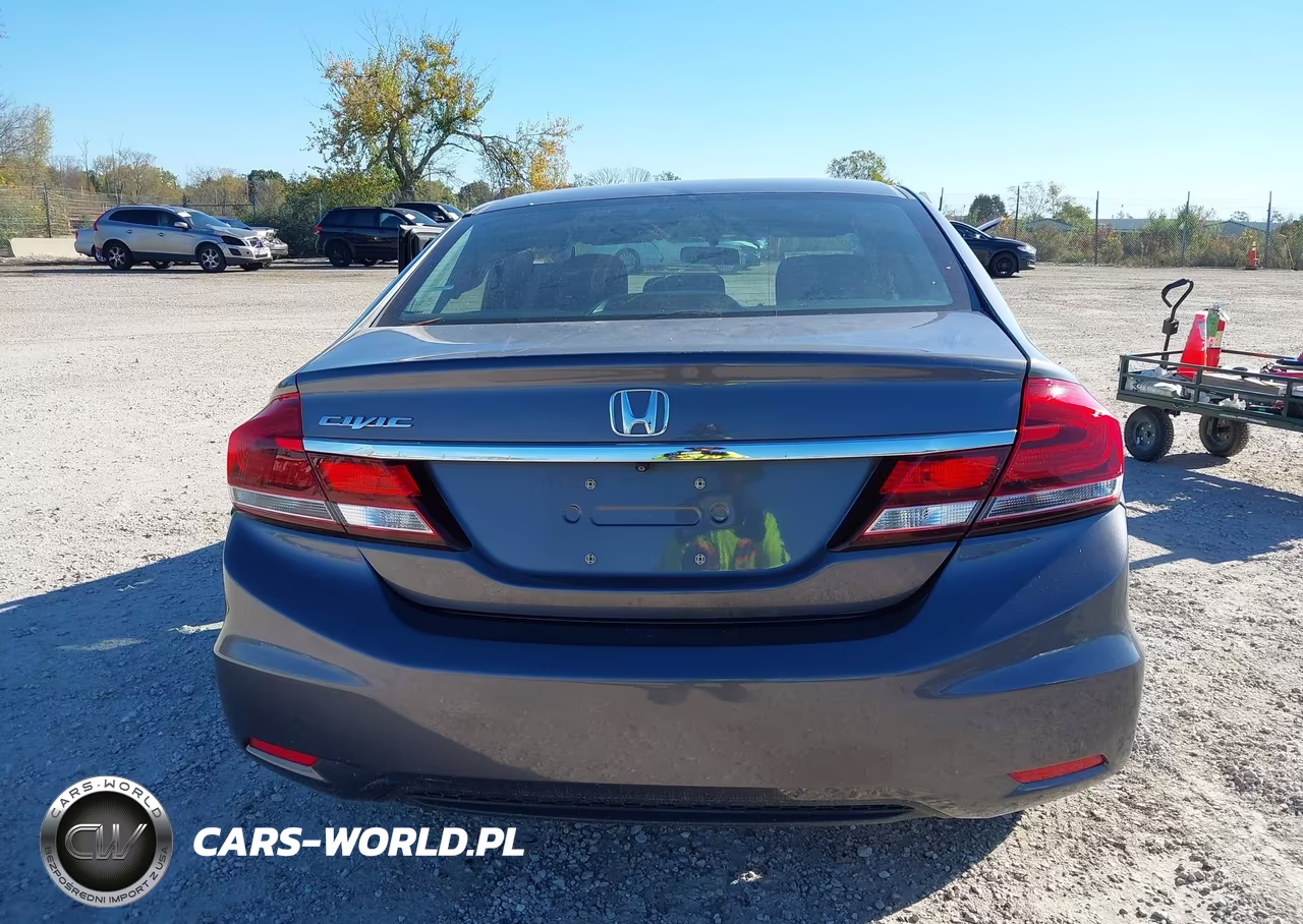 2014 Honda Civic Lx VIN:19XFB2F55EE010122 - 16