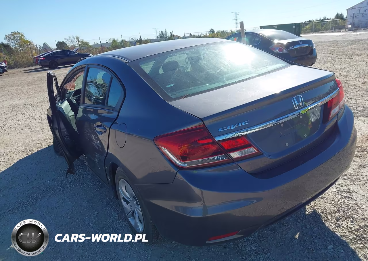 2014 Honda Civic Lx VIN:19XFB2F55EE010122 - 3