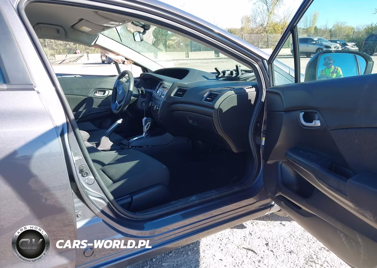 2014 Honda Civic Lx VIN:19XFB2F55EE010122 - 5