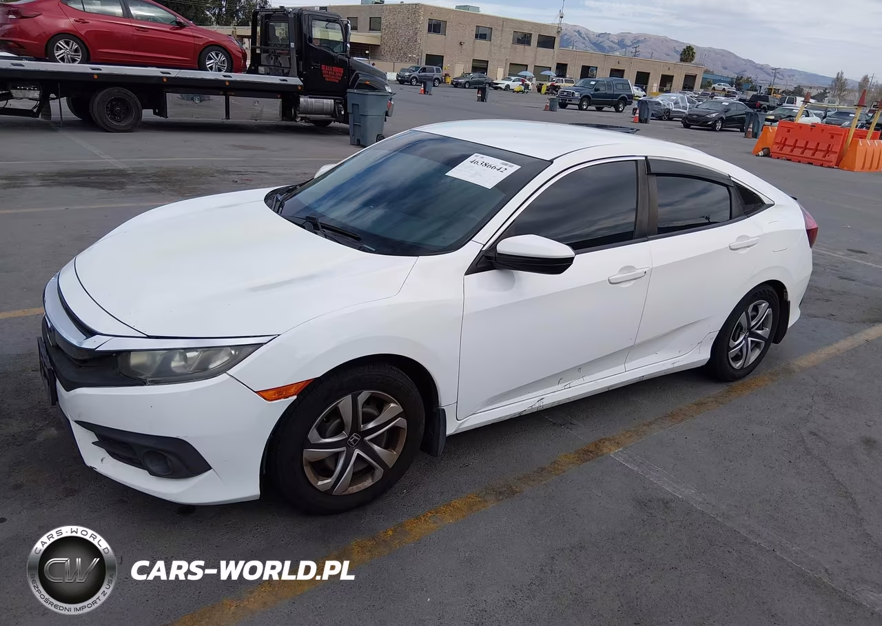2016 Honda Civic Lx VIN:19XFC2F56GE245113 - 2