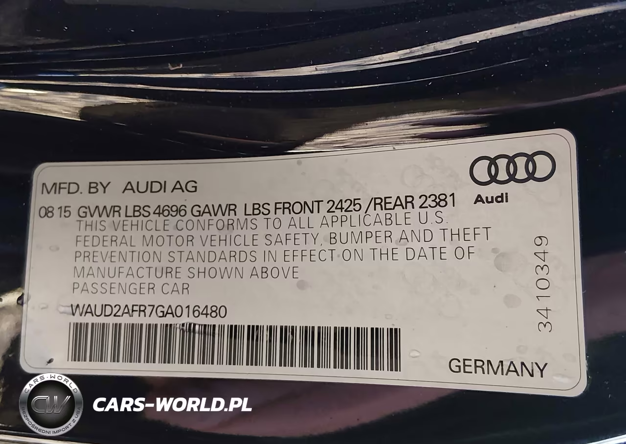 2016 Audi A5 2.0T Premium VIN:WAUD2AFR7GA016480 - 9