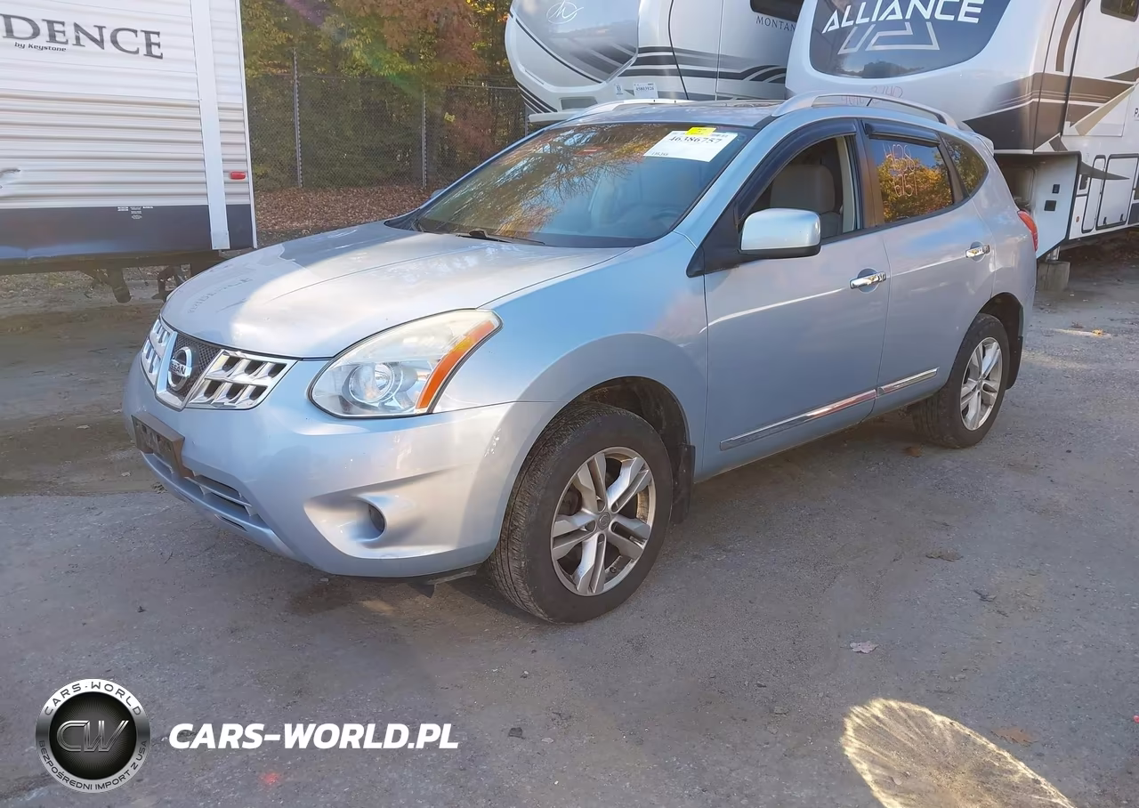 2012 Nissan Rogue Sv VIN:JN8AS5MV1CW401306 - 2