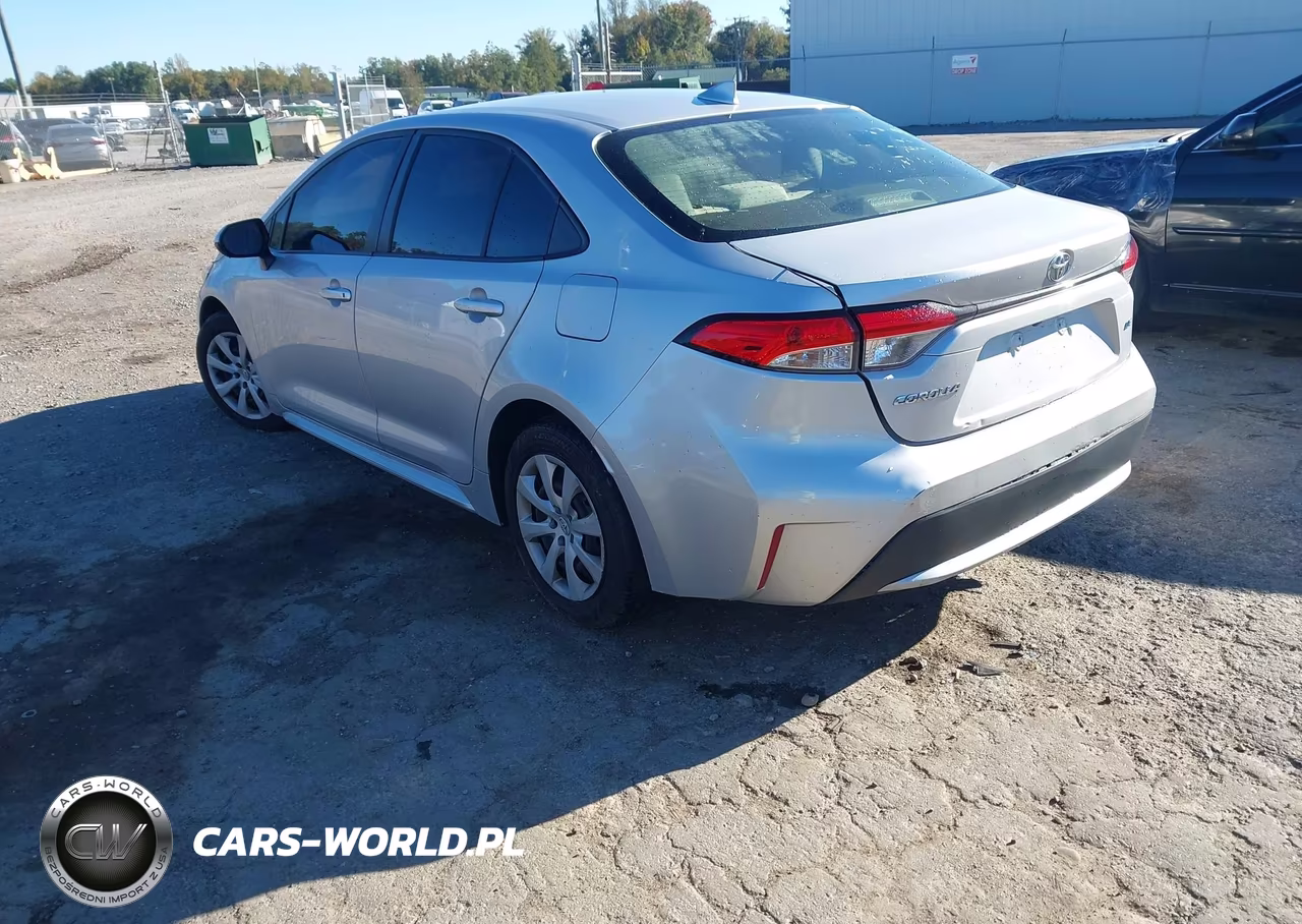 2020 Toyota Corolla Le VIN:JTDEPRAE5LJ091183 - 3