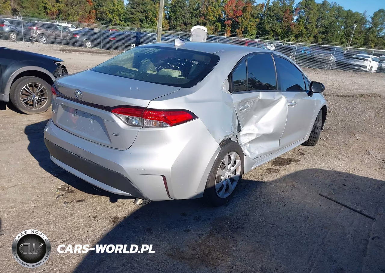 2020 Toyota Corolla Le VIN:JTDEPRAE5LJ091183 - 4