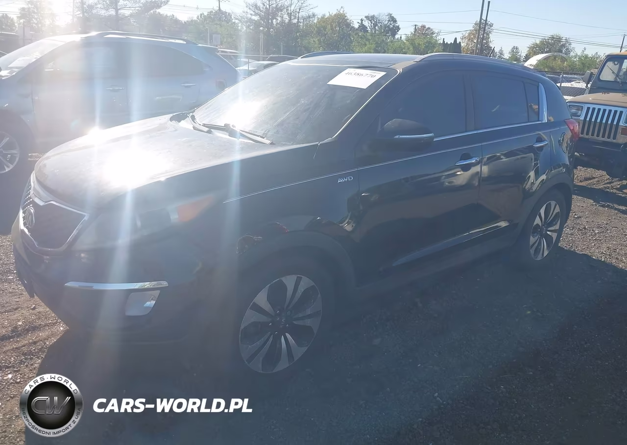 2013 Kia Sportage Sx VIN:KNDPCCA69D7376980 - 2