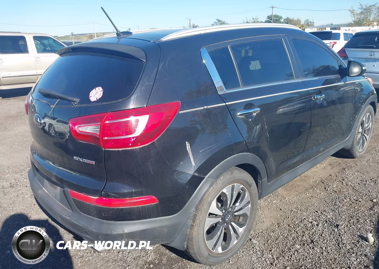 2013 Kia Sportage Sx VIN:KNDPCCA69D7376980 - 4