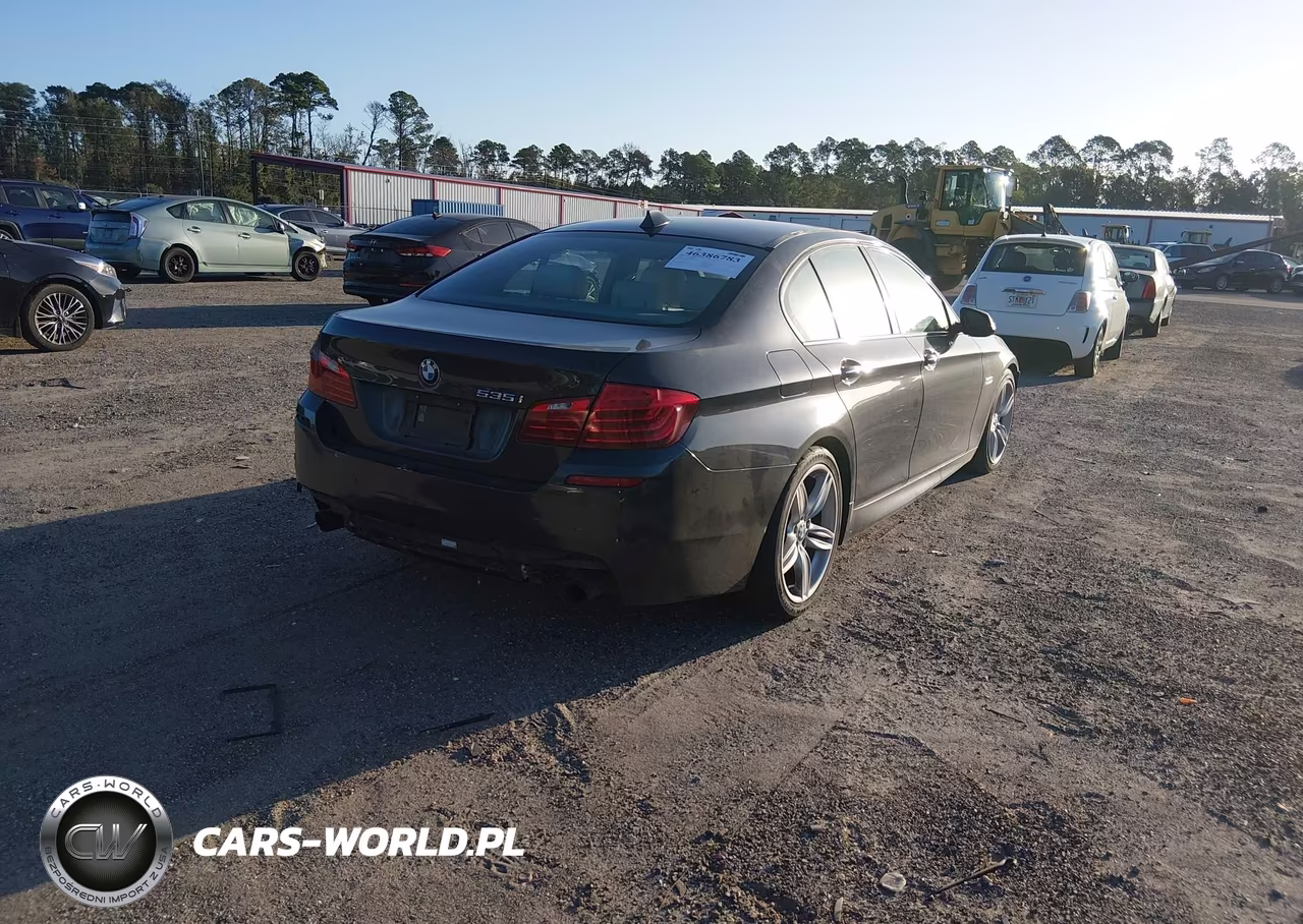 2015 BMW 535I VIN:WBA5B1C52FD922474 - 4