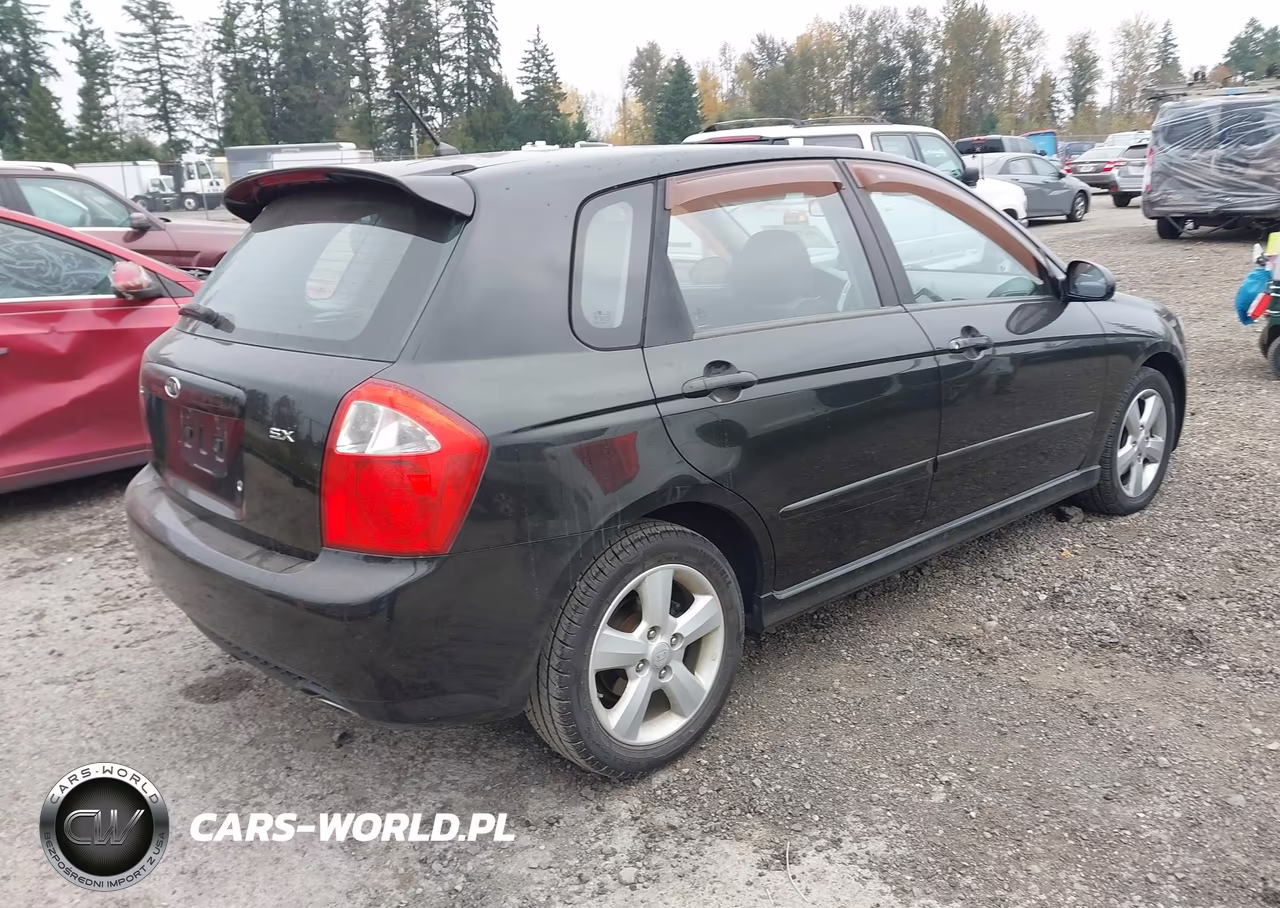 2007 Kia Spectra5 Sx VIN:KNAFE161675007921 - 4
