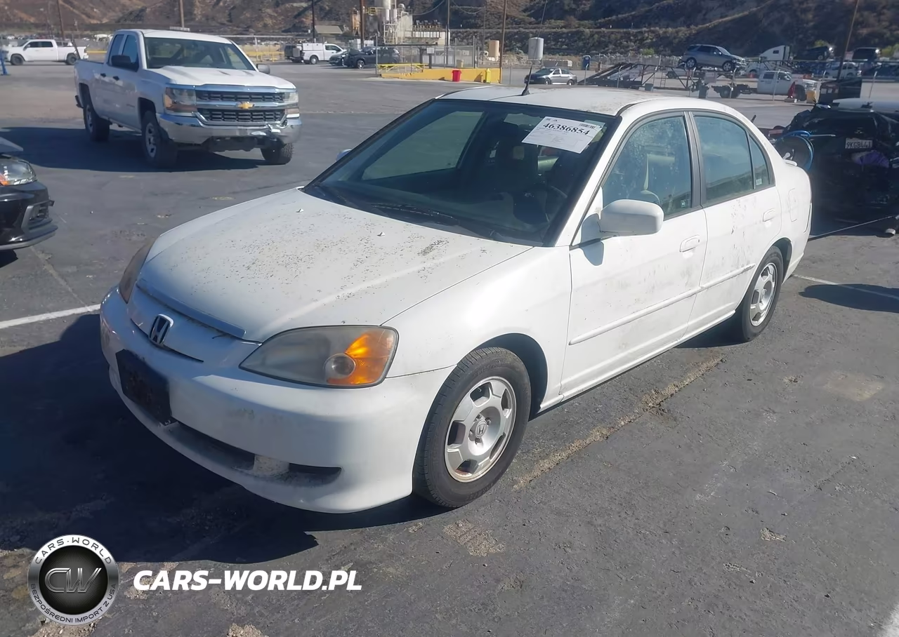 2003 Honda Civic Hybrid VIN:JHMES96653S028755 - 2