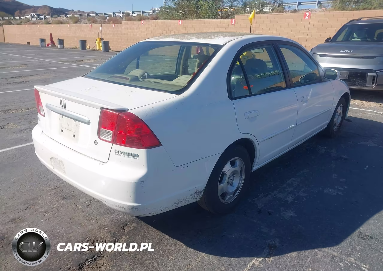 2003 Honda Civic Hybrid VIN:JHMES96653S028755 - 4