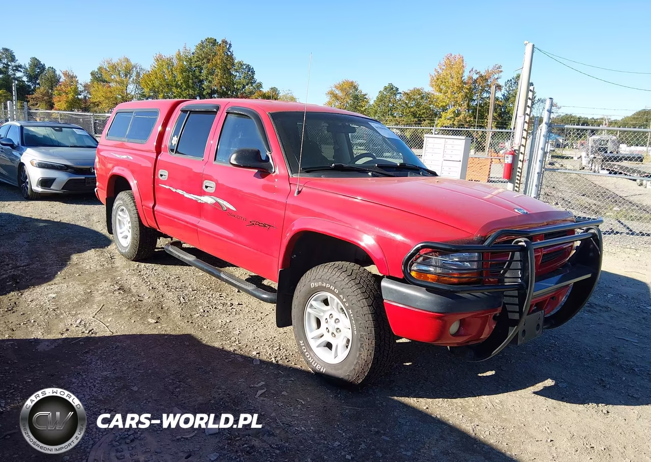 2001 Dodge Dakota Slt-Sport VIN:1B7HL2AN61S289438 - 1