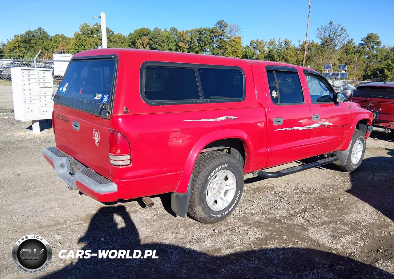 2001 Dodge Dakota Slt-Sport VIN:1B7HL2AN61S289438 - 4