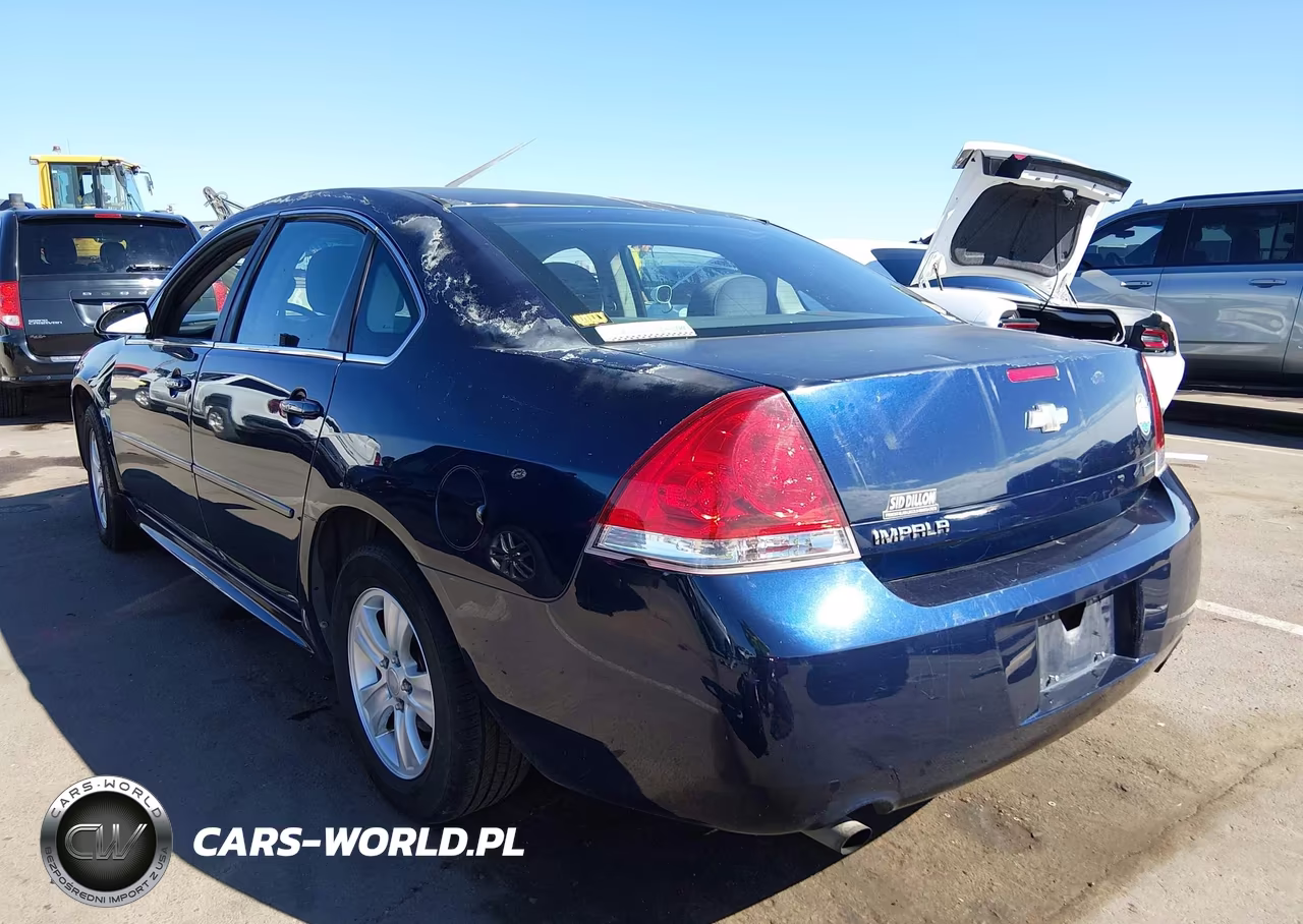 2012 Chevrolet Impala Ls VIN:2G1WF5E30C1195950 - 3