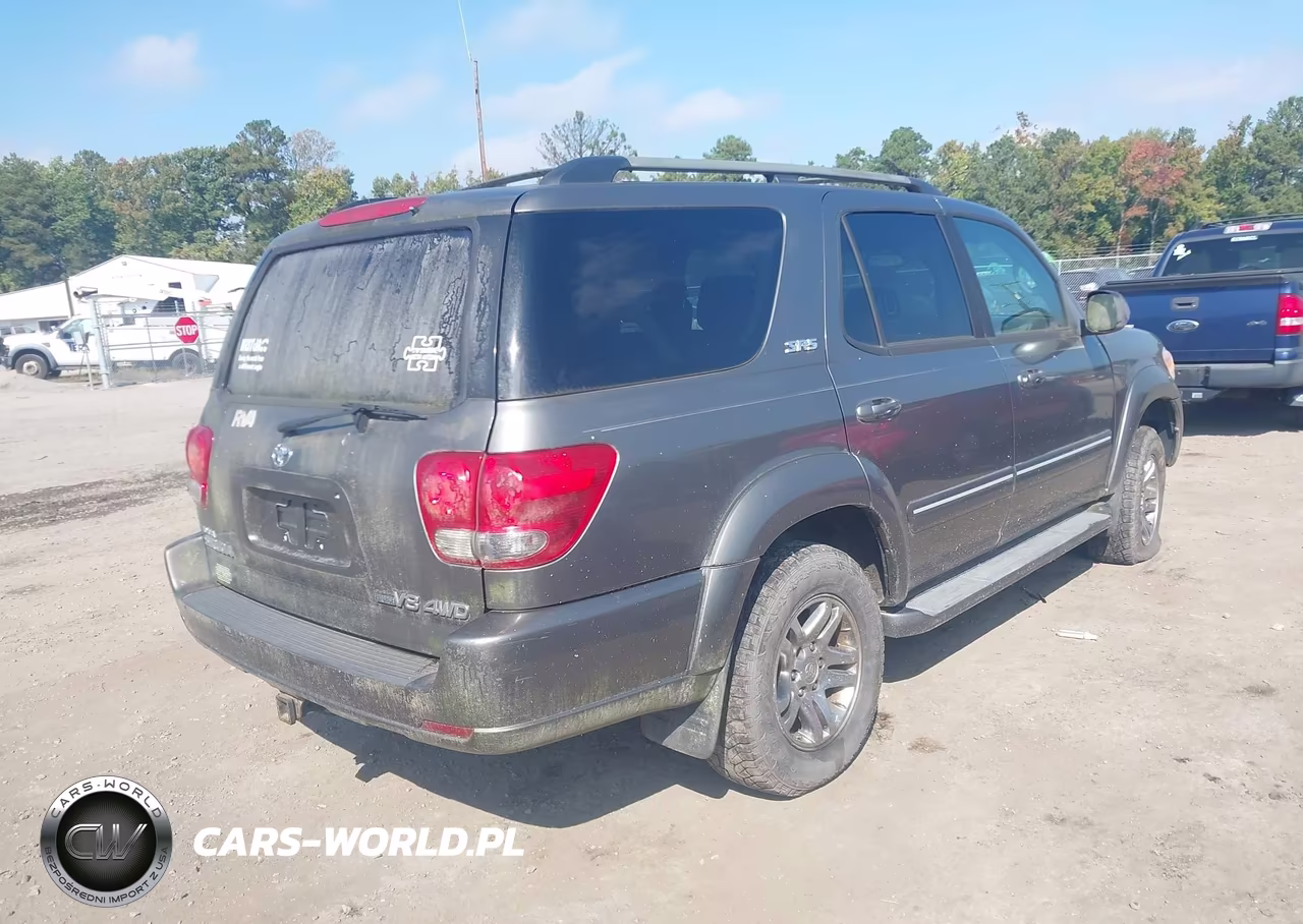 2006 Toyota Sequoia Sr5 V8 VIN:5TDBT44A66S260290 - 4