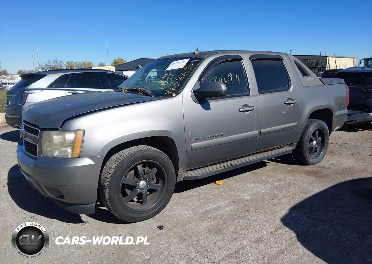 2007 Chevrolet Avalanche 1500 Lt VIN:3GNFK12387G199250 - 2