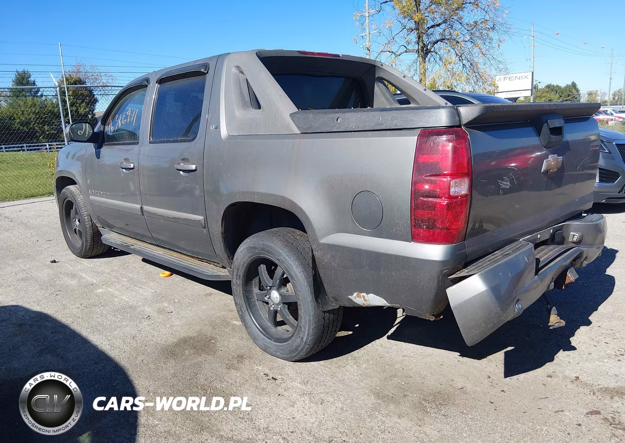 2007 Chevrolet Avalanche 1500 Lt VIN:3GNFK12387G199250 - 3