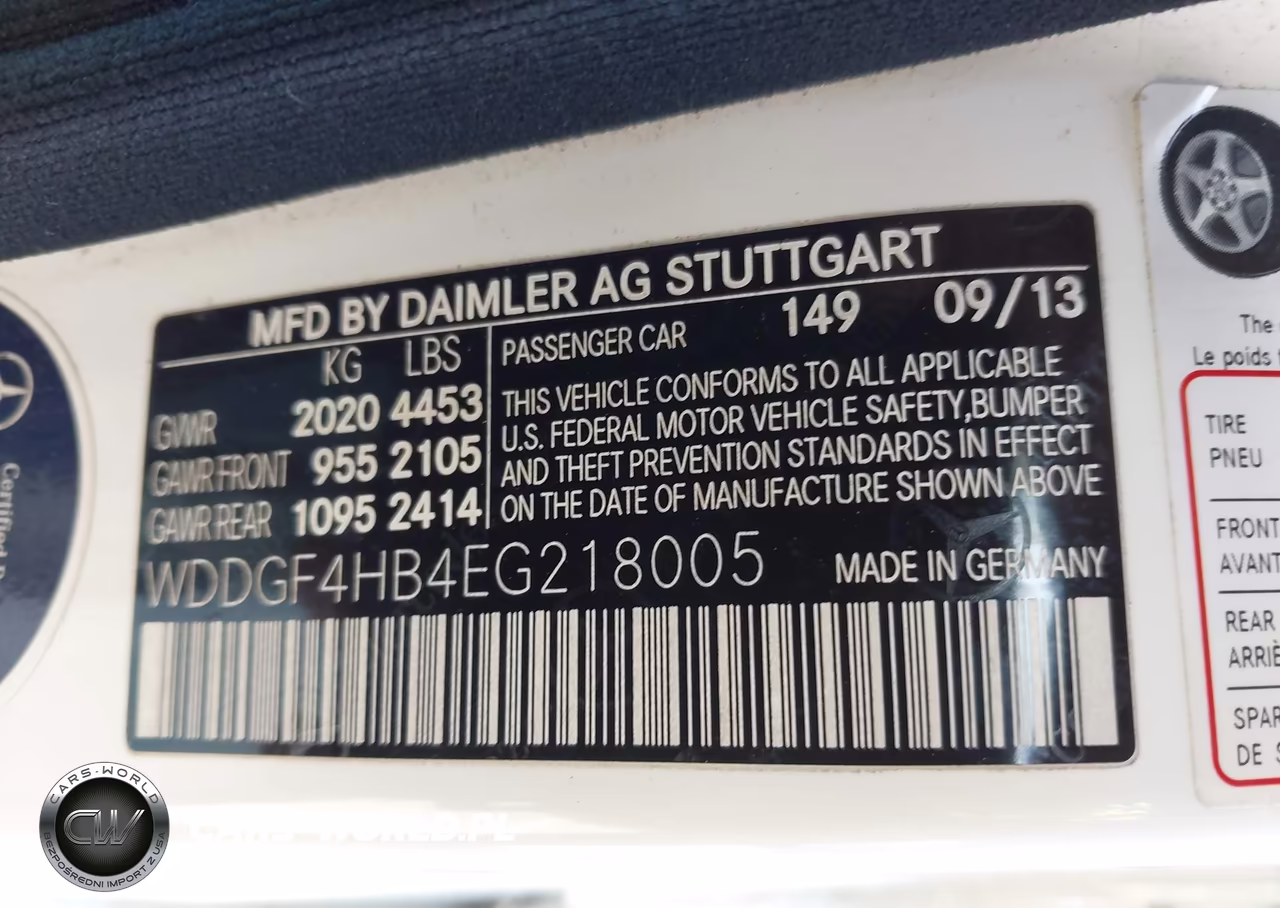 2014 Mercedes-Benz C 250 Sport VIN:WDDGF4HB4EG218005 - 9