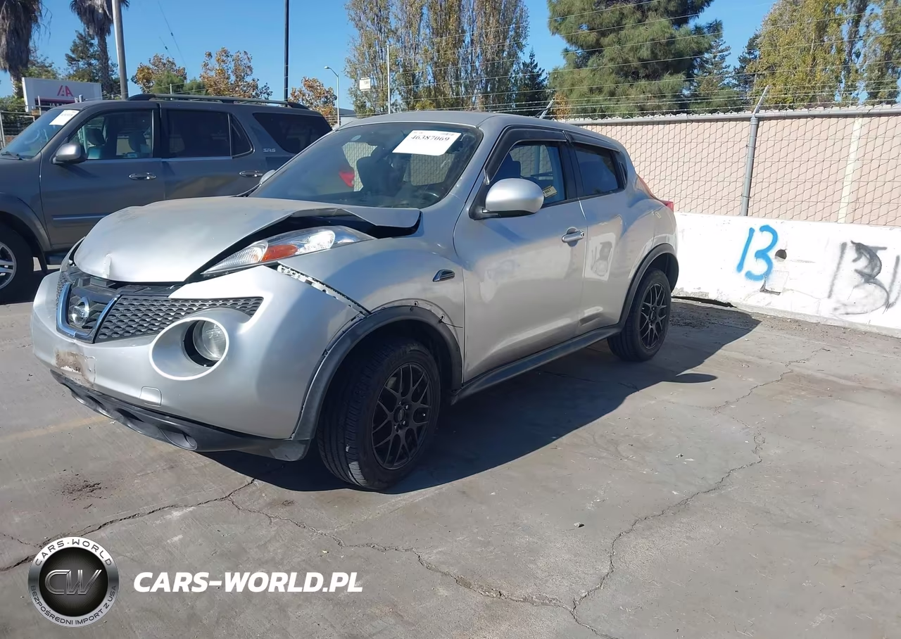 2014 Nissan Juke Sv VIN:JN8AF5MR1ET353690 - 2