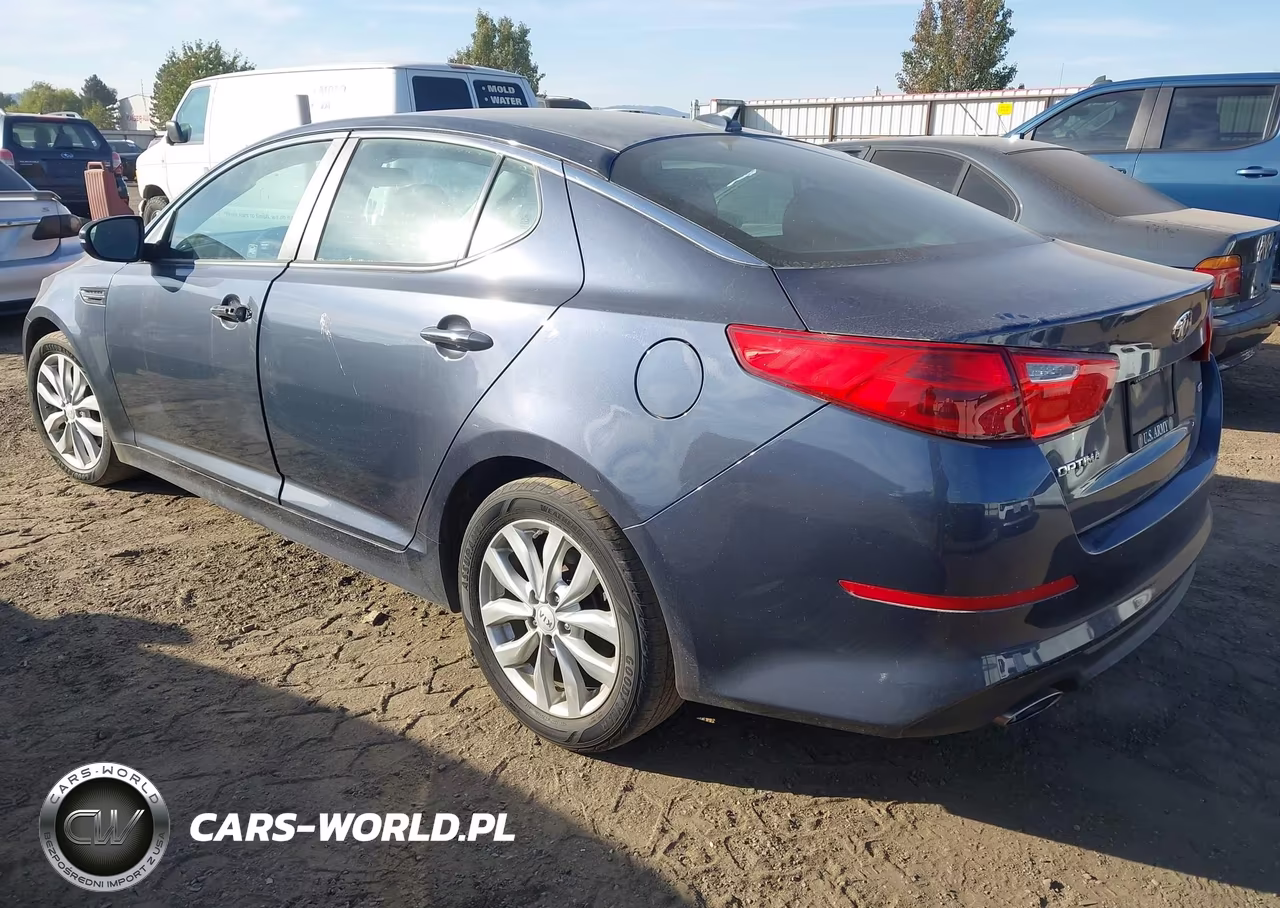2015 Kia Optima Lx VIN:5XXGM4A70FG443620 - 3