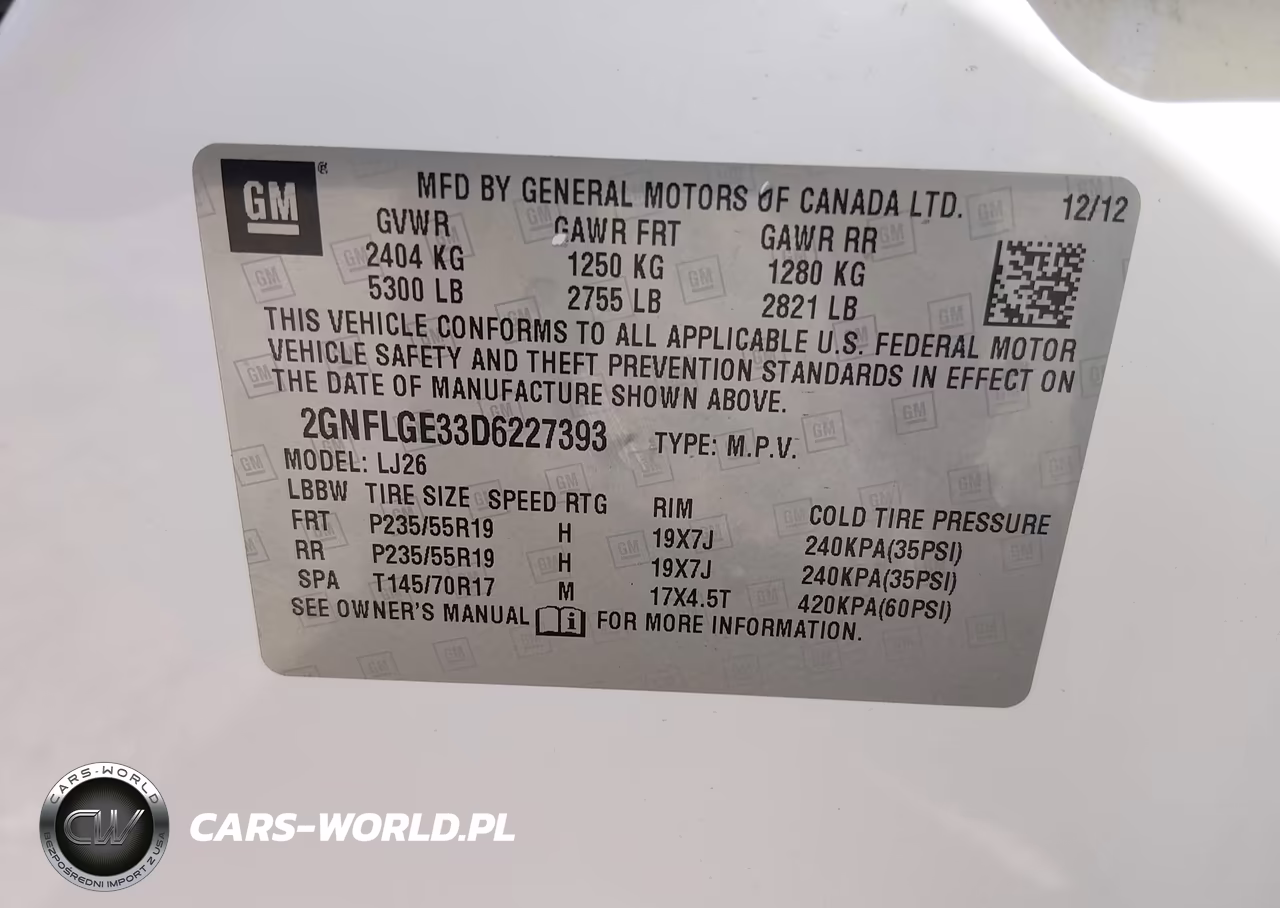 2013 Chevrolet Equinox Ltz VIN:2GNFLGE33D6227393 - 9