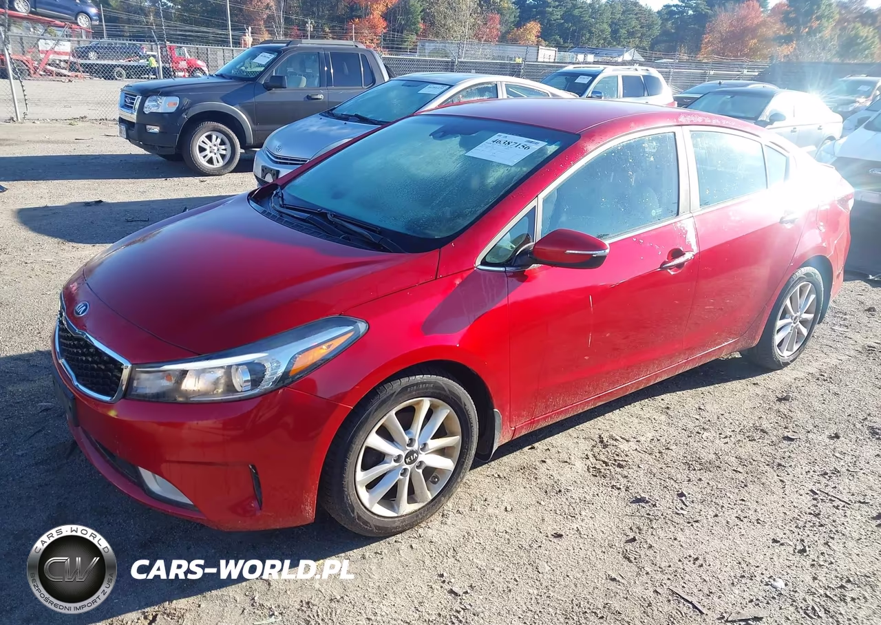 2017 Kia Forte S VIN:3KPFL4A74HE109018 - 2