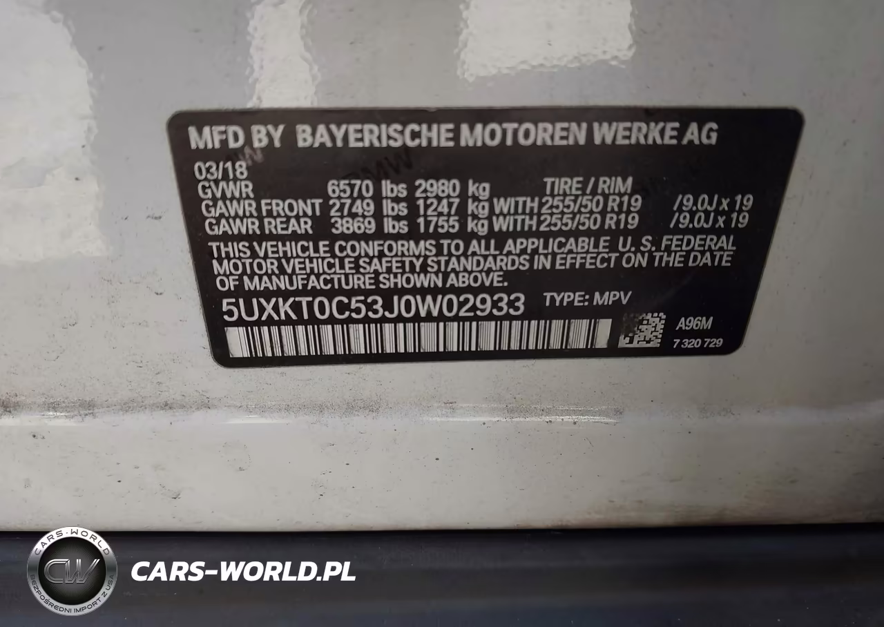 2018 BMW X5 Edrive xDrive40E Iperformance VIN:5UXKT0C53J0W02933 - 9