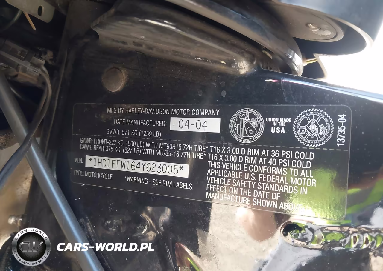 2004 Harley-Davidson Flhtci VIN:1HD1FFW164Y623005 - 10