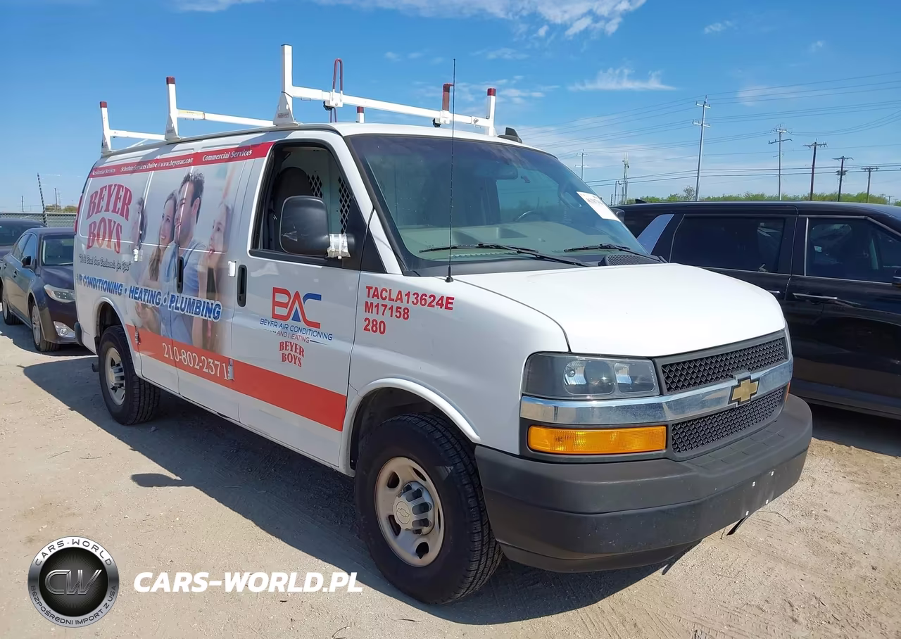 2021 Chevrolet Express Cargo Rwd 2500 Regular Wheelbase Wt VIN:1GCWGAFP5M1251984 - 1