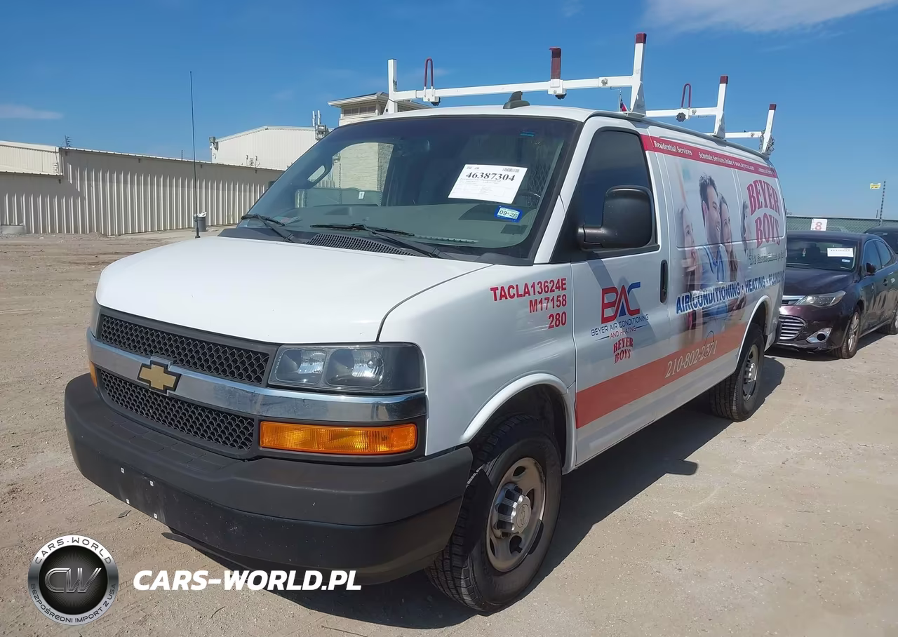 2021 Chevrolet Express Cargo Rwd 2500 Regular Wheelbase Wt VIN:1GCWGAFP5M1251984 - 2