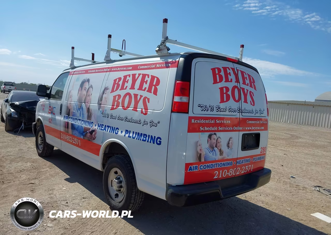 2021 Chevrolet Express Cargo Rwd 2500 Regular Wheelbase Wt VIN:1GCWGAFP5M1251984 - 3