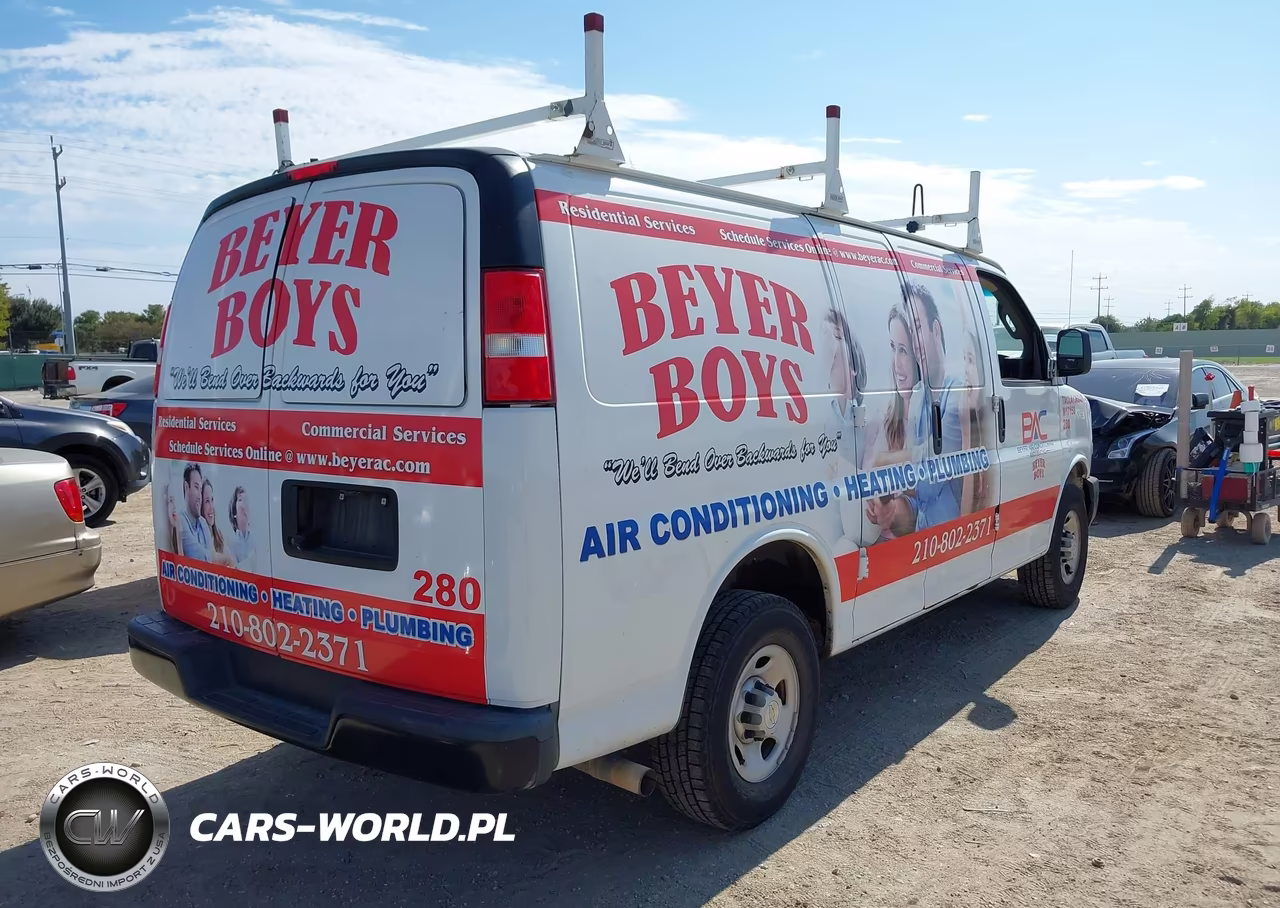 2021 Chevrolet Express Cargo Rwd 2500 Regular Wheelbase Wt VIN:1GCWGAFP5M1251984 - 4