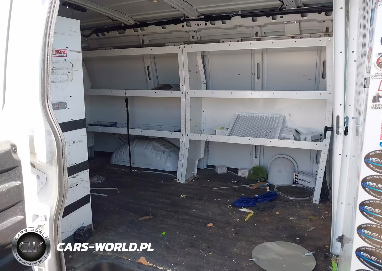 2021 Chevrolet Express Cargo Rwd 2500 Regular Wheelbase Wt VIN:1GCWGAFP5M1251984 - 8