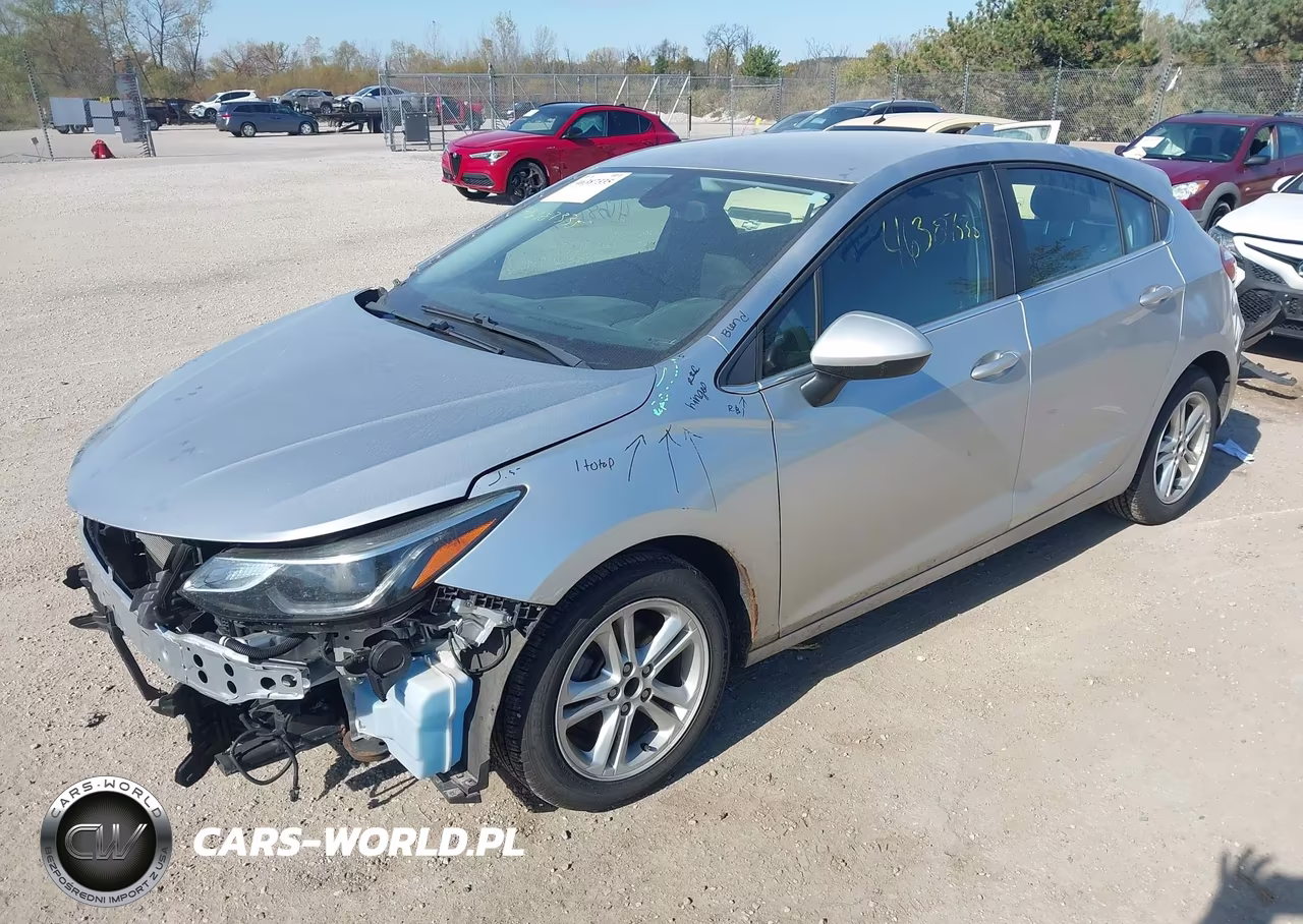 2018 Chevrolet Cruze Lt Auto VIN:3G1BE6SM1JS648351 - 2