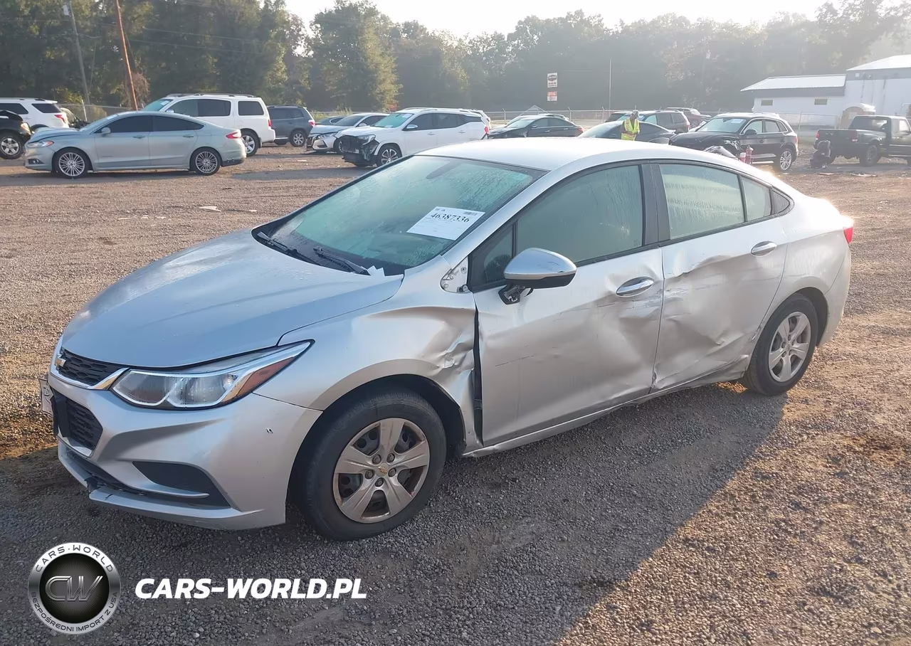 2017 Chevrolet Cruze Ls Auto VIN:1G1BC5SMXH7197476 - 2