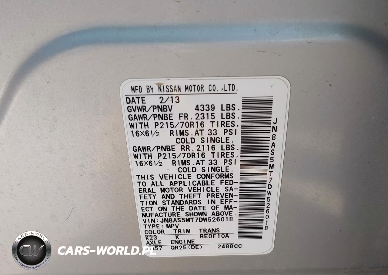 2013 Nissan Rogue S VIN:JN8AS5MT7DW526018 - 9