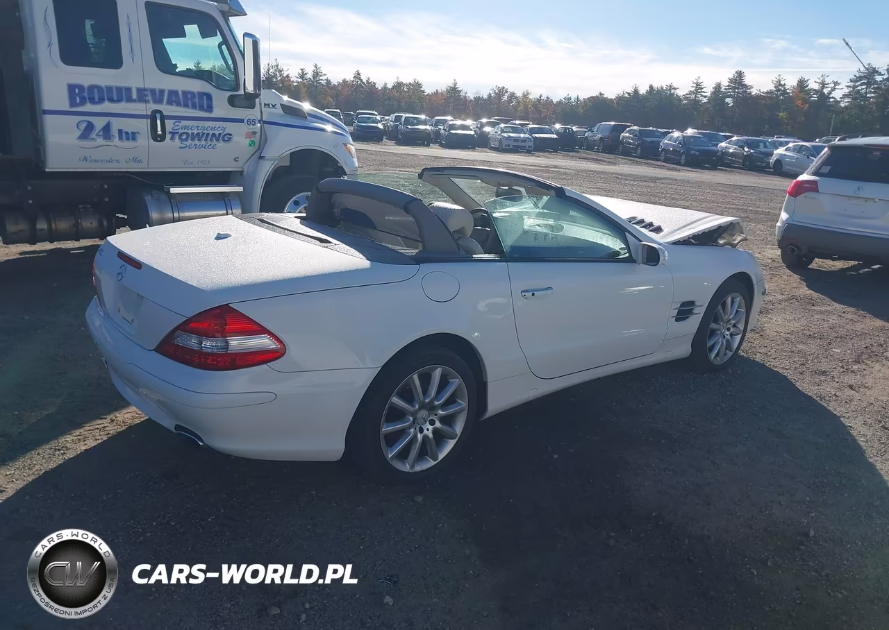 2007 Mercedes-Benz Sl 550 VIN:WDBSK71F87F124490 - 4
