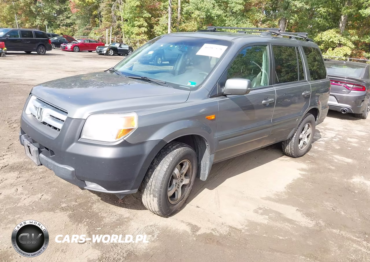 2007 Honda Pilot Ex-L VIN:5FNYF18727B000733 - 2