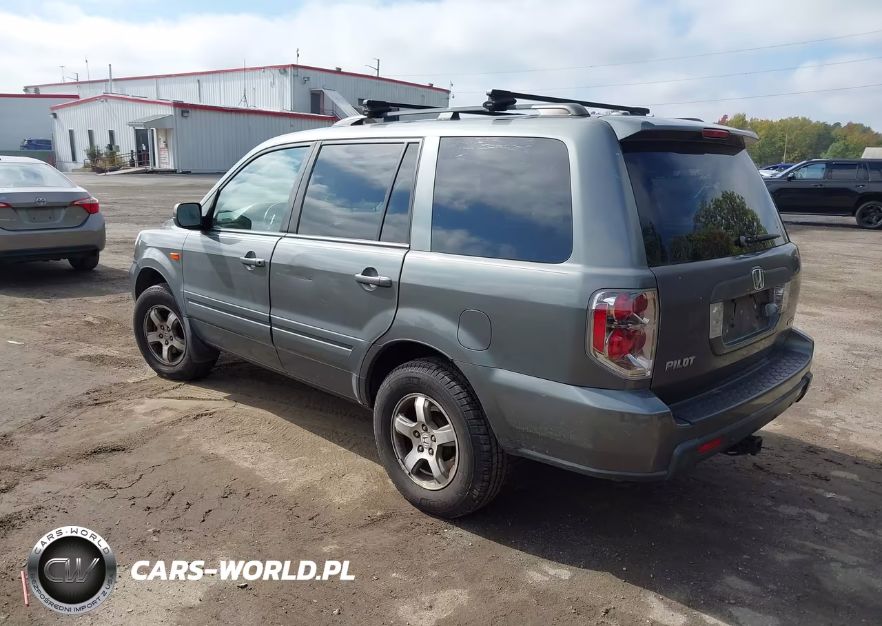 2007 Honda Pilot Ex-L VIN:5FNYF18727B000733 - 3