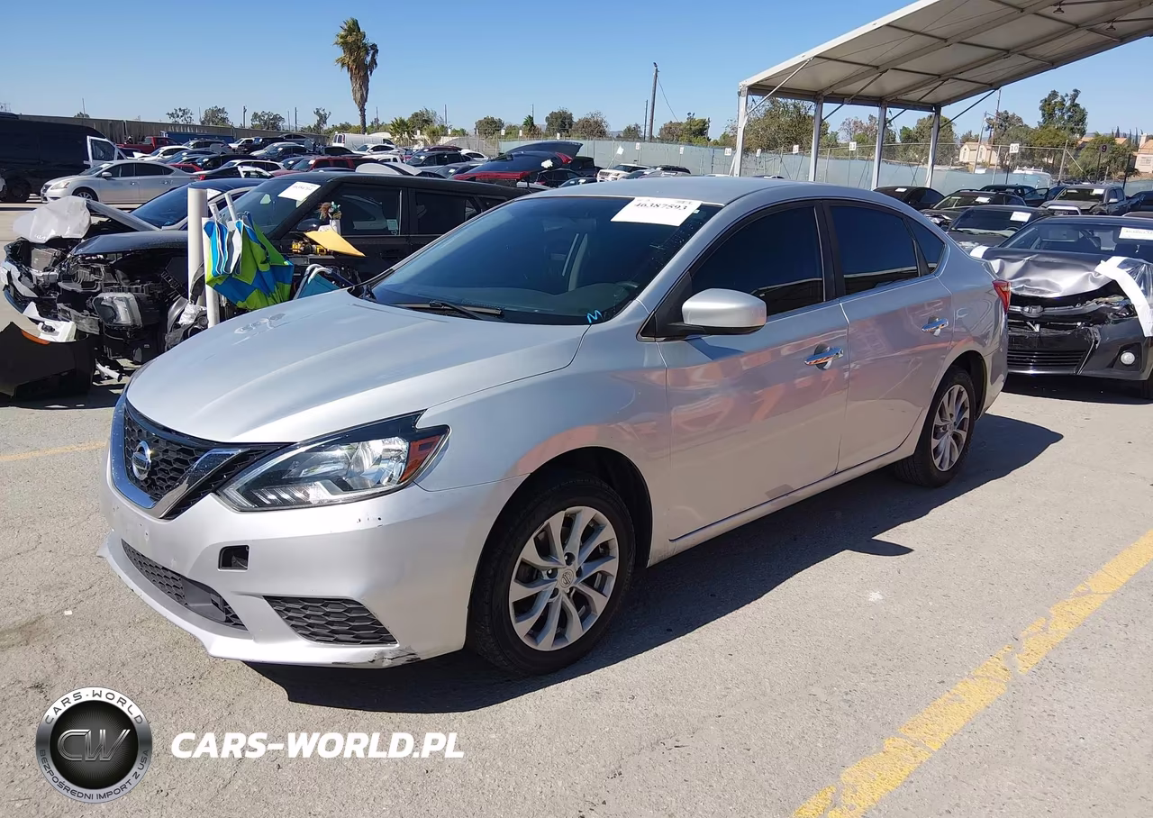 2019 Nissan Sentra Sv VIN:3N1AB7AP1KY287282 - 2