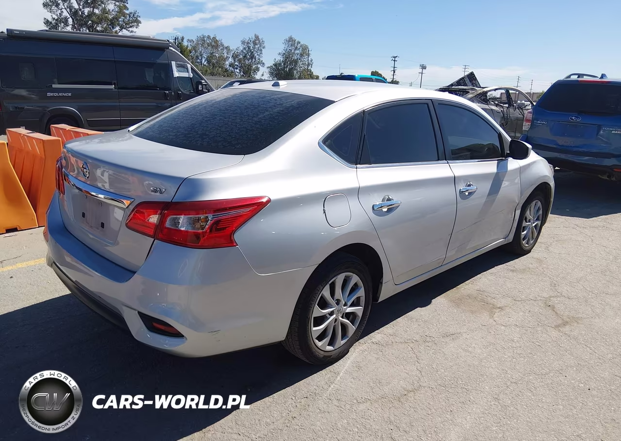 2019 Nissan Sentra Sv VIN:3N1AB7AP1KY287282 - 4