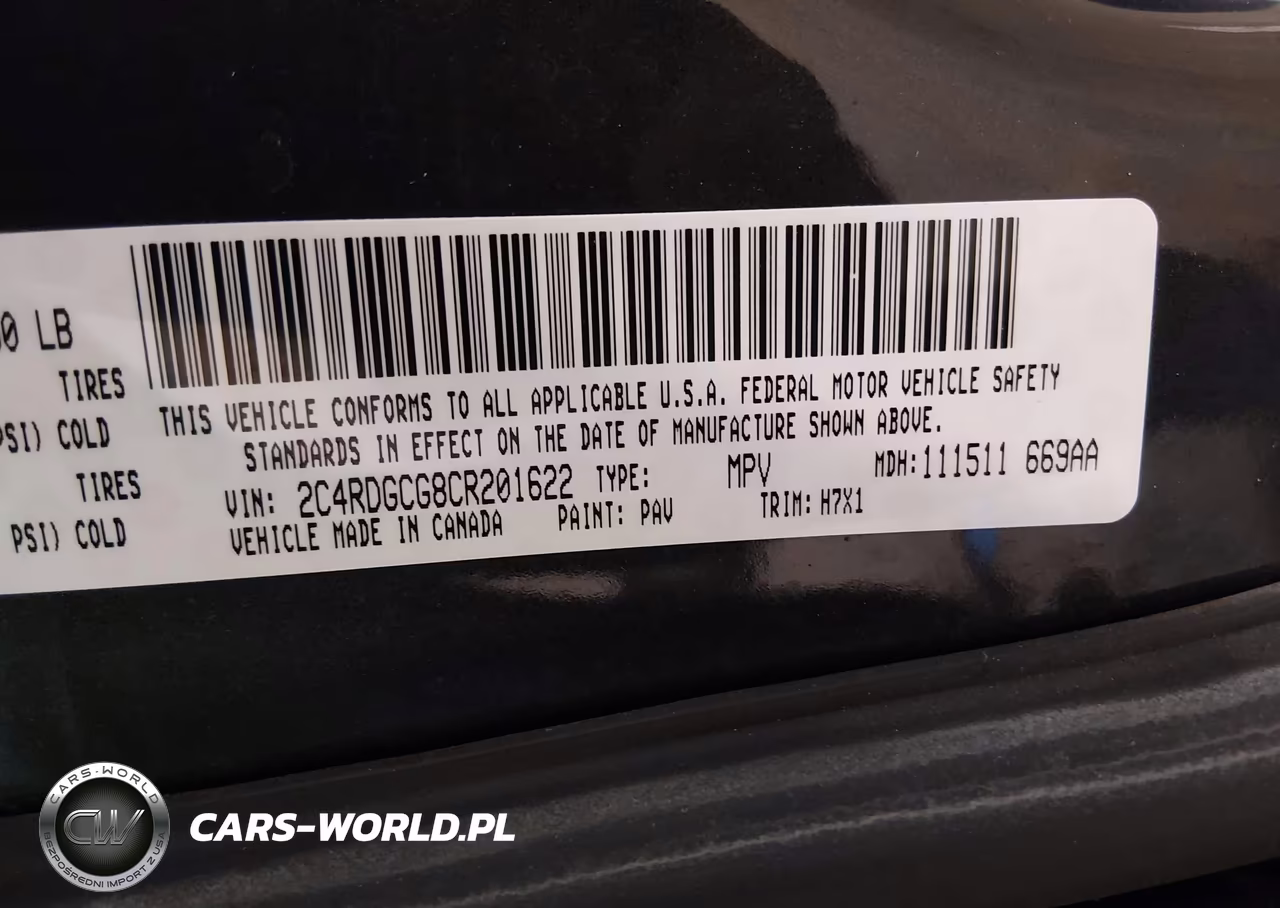 2012 Dodge Grand Caravan Sxt VIN:2C4RDGCG8CR201622 - 9