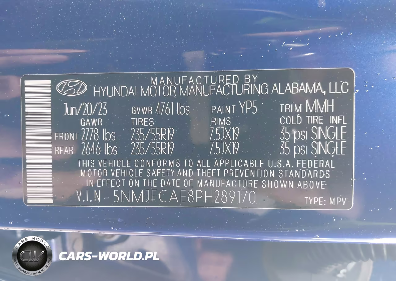 2023 Hyundai Tucson Sel VIN:5NMJFCAE8PH289170 - 9