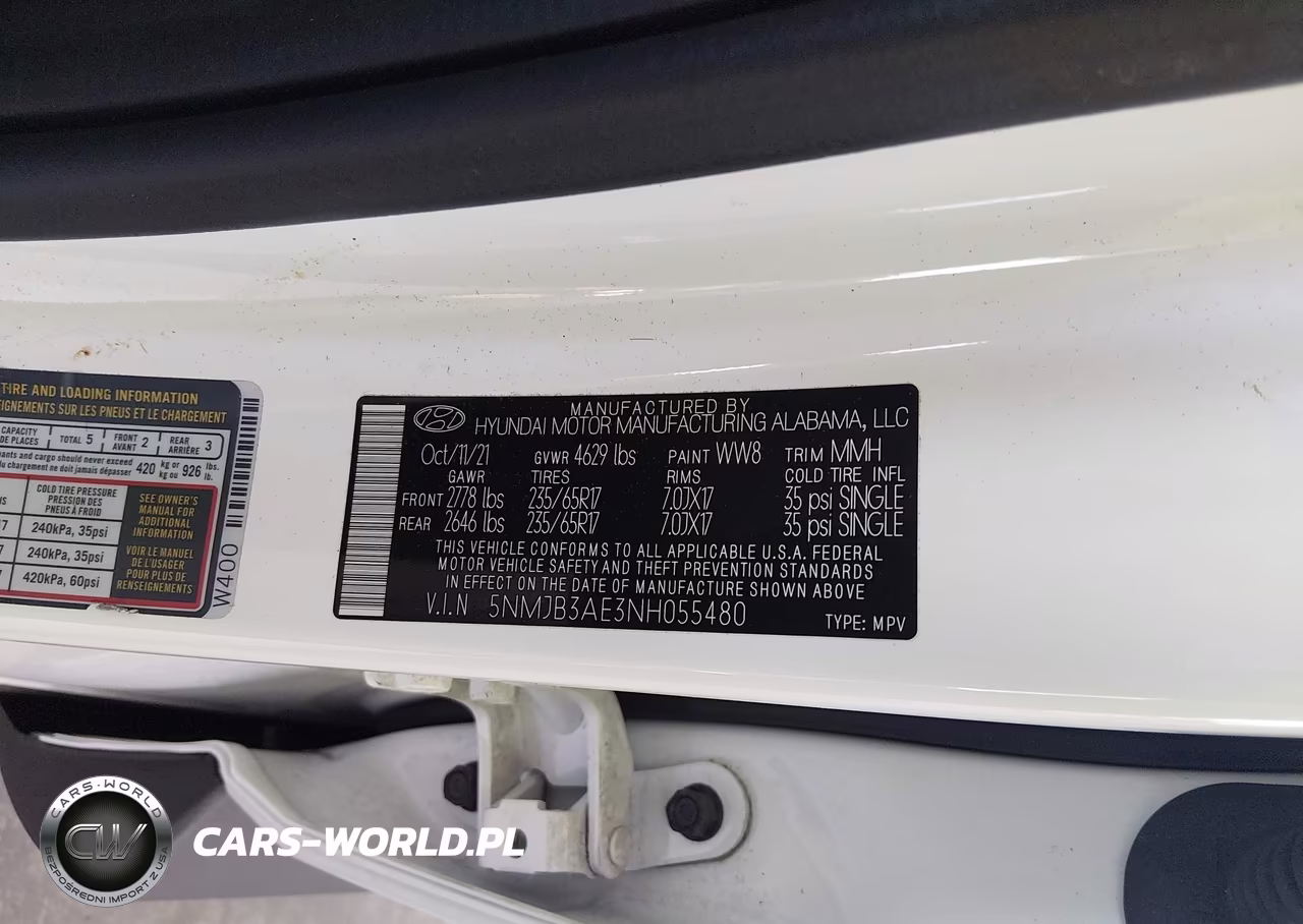 2022 Hyundai Tucson Sel VIN:5NMJB3AE3NH055480 - 9