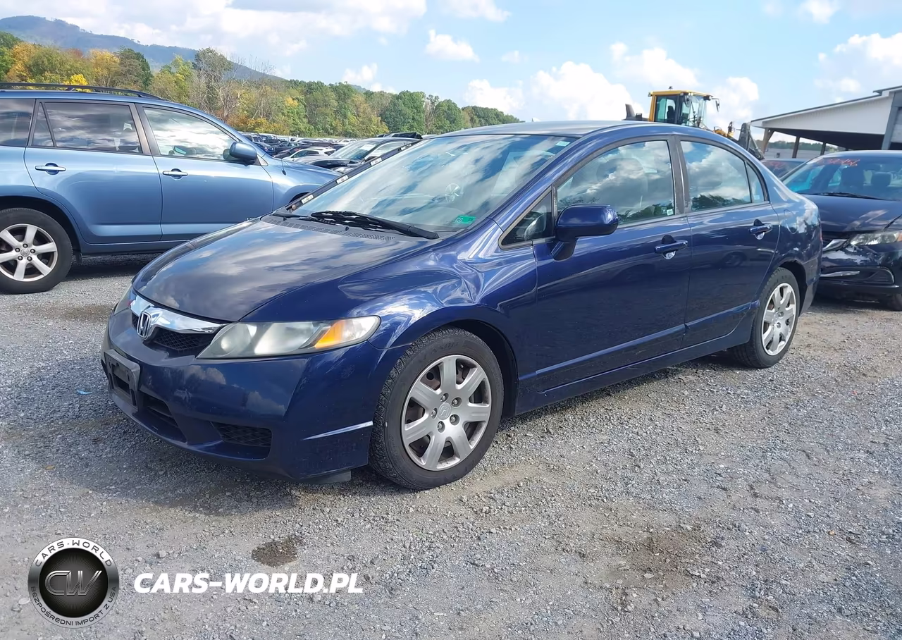2009 Honda Civic Lx VIN:19XFA16589E045787 - 2