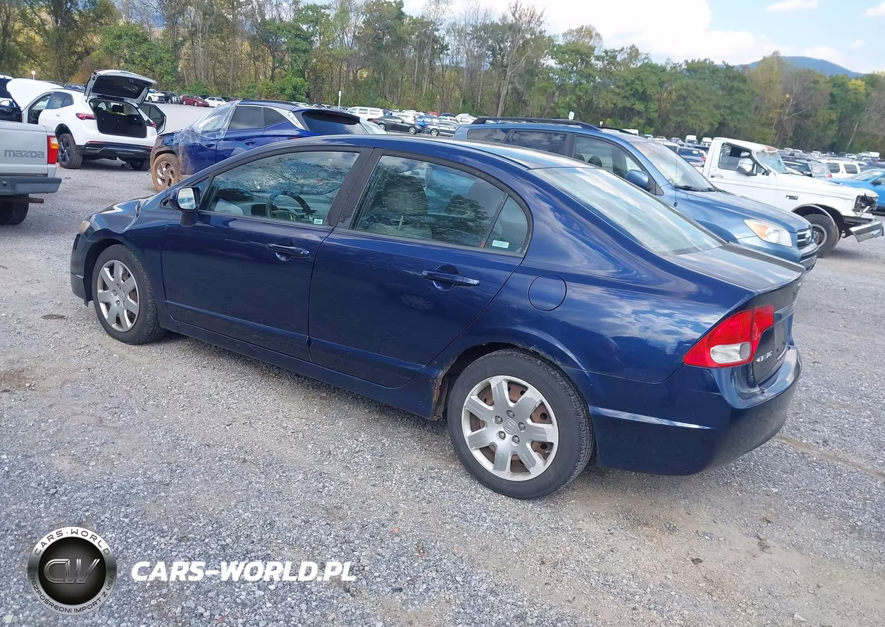 2009 Honda Civic Lx VIN:19XFA16589E045787 - 3