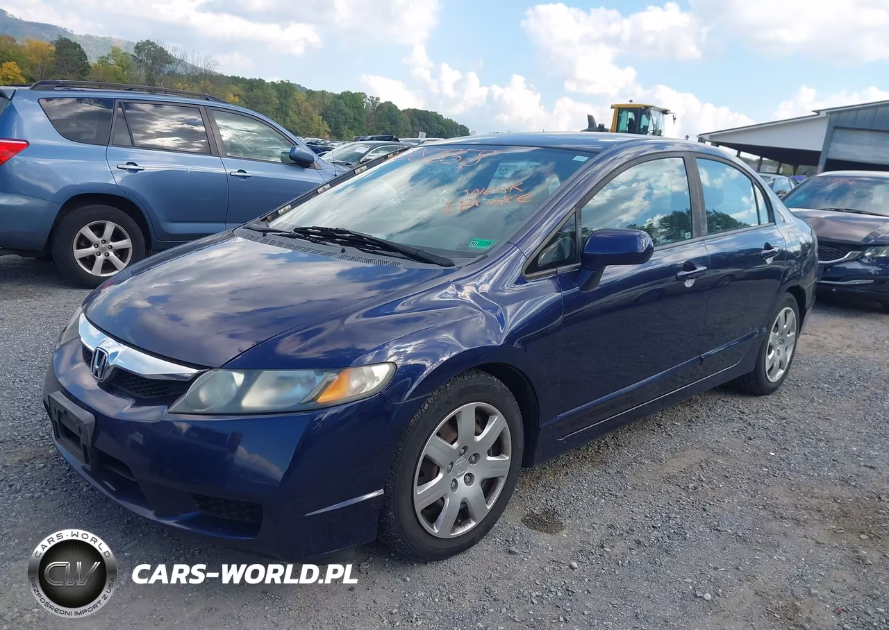 2009 Honda Civic Lx VIN:19XFA16589E045787 - 6