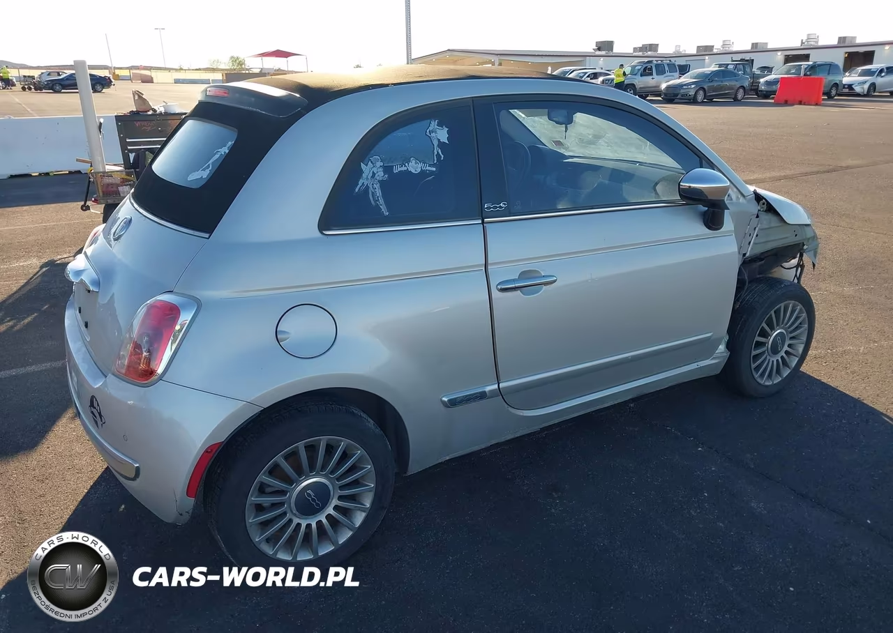 2012 Fiat 500C Lounge VIN:3C3CFFER9CT109249 - 4