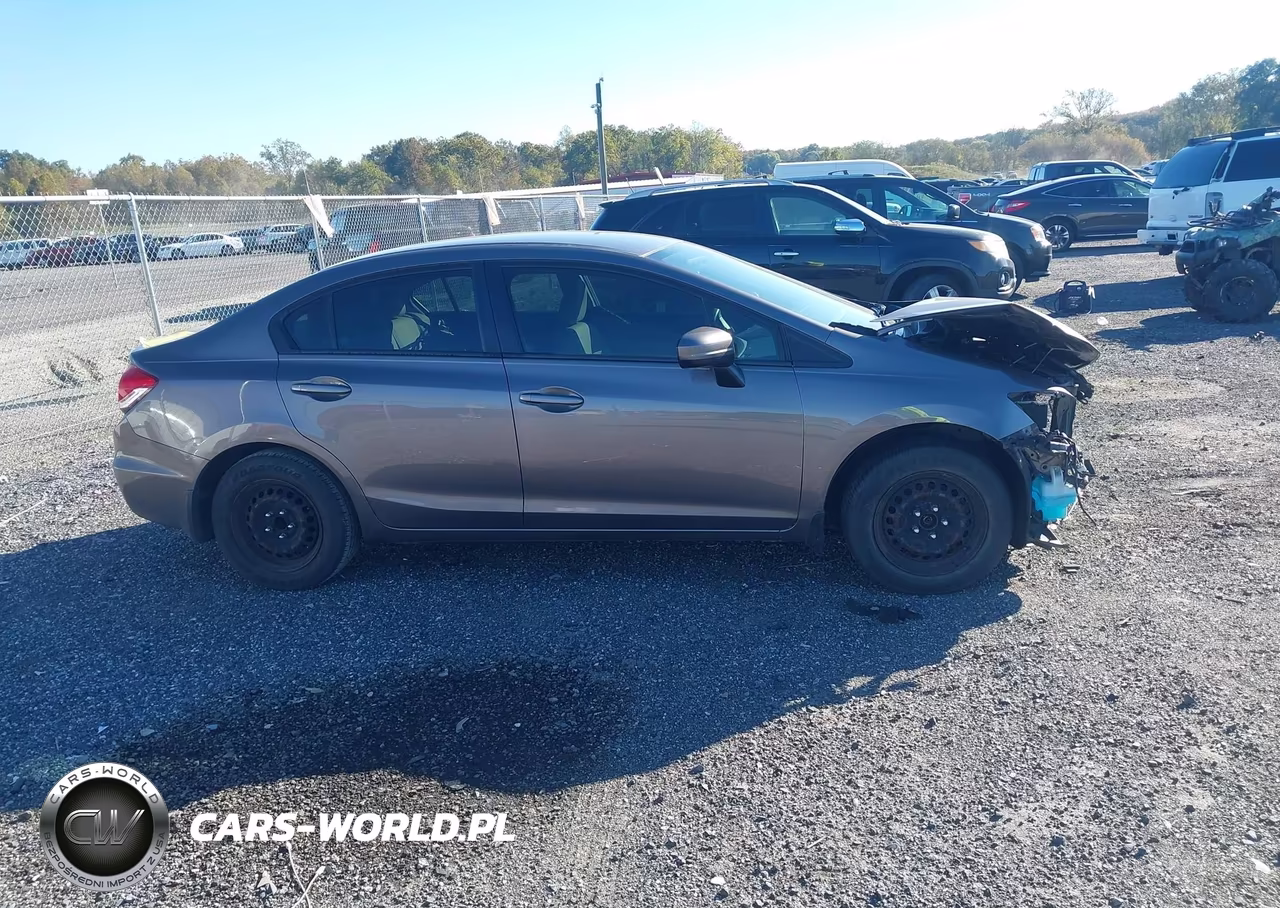 2014 Honda Civic Lx VIN:19XFB2F59EE226202 - 13