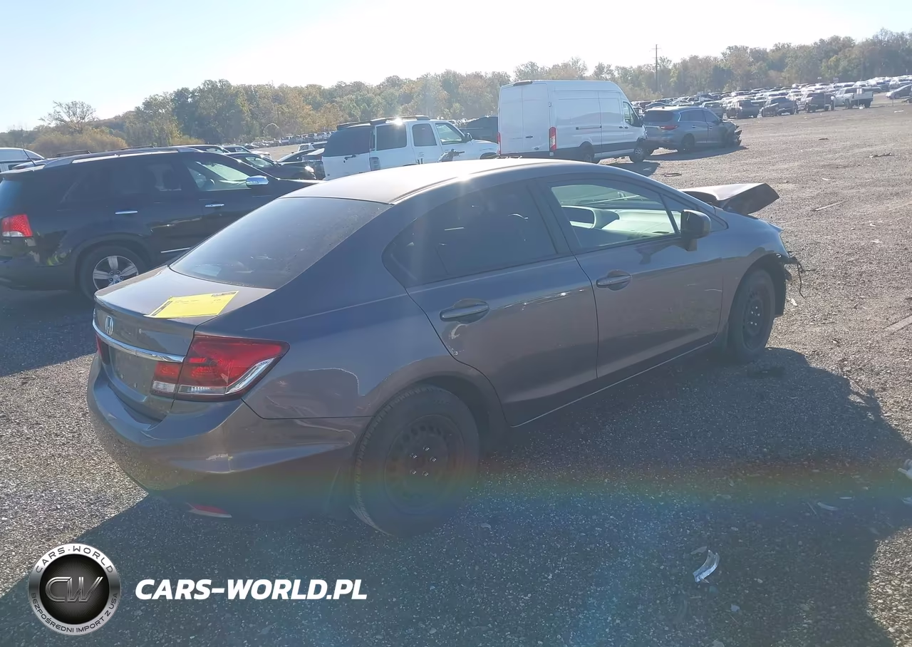 2014 Honda Civic Lx VIN:19XFB2F59EE226202 - 4